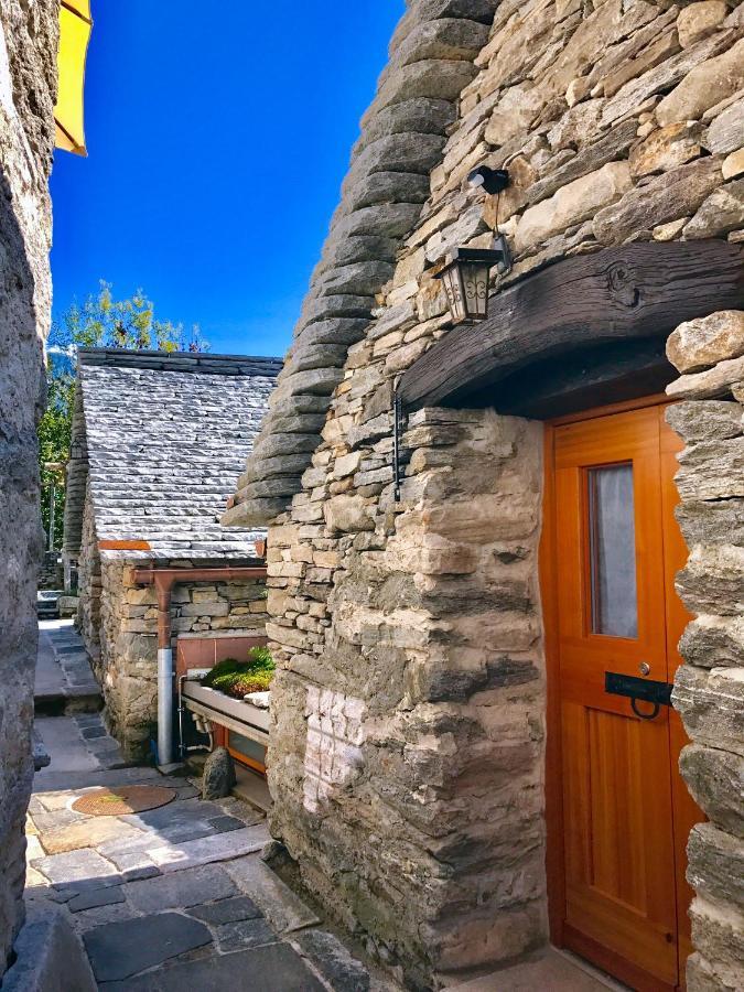 Hotel Rustici Maggia Aurigeno Exterior foto
