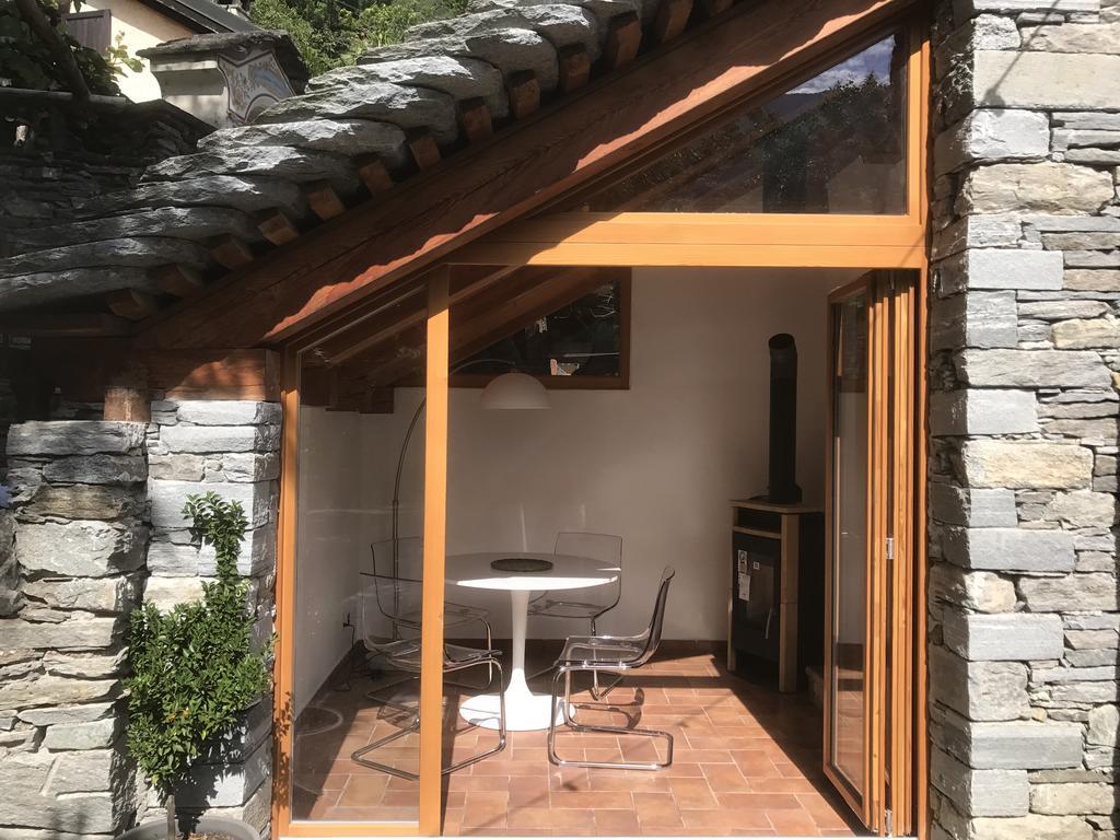 Hotel Rustici Maggia Aurigeno Exterior foto